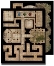 GameMastery Flip-Mat: Ancient Dungeon