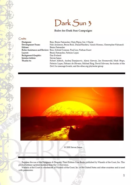 Dark Sun 3