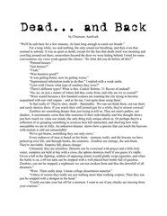 Dead... and Back