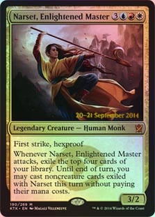 Narset, Enlightened Master Foil - Prerelease Promo