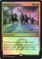 Temur Ascendancy Foil - Prerelease Promo