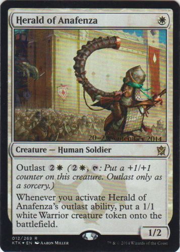 Herald of Anafenza - Foil - Prerelease Promo