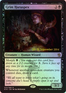 Grim Haruspex - KTK Prerelease