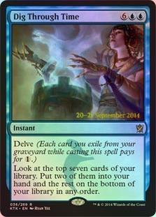 Dig Through Time - Foil - Prerelease Promo