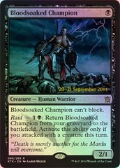 Bloodsoaked Champion - Foil - Prerelease