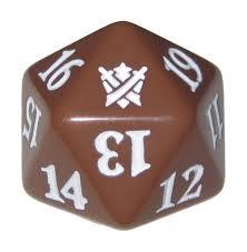 Magic Spindown Die - Khans of Tarkir - Brown