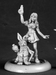 Alice and White Rabbit