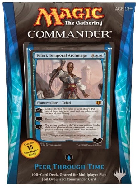 Commander 2014: Peer Through Time (Blue)