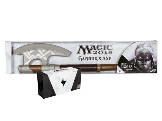 SDCC 2014 EXCLUSIVE M15 Black Planeswalkers Set w/ Garruks Axe