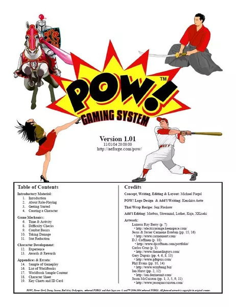POW! Core Rules