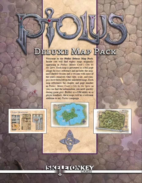 Ptolus Deluxe Map Pack