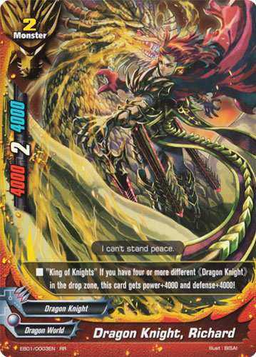 Dragon Knight Richard - EB01/0003 - RR Dragon Knight Richard - EB01/0003 - RR