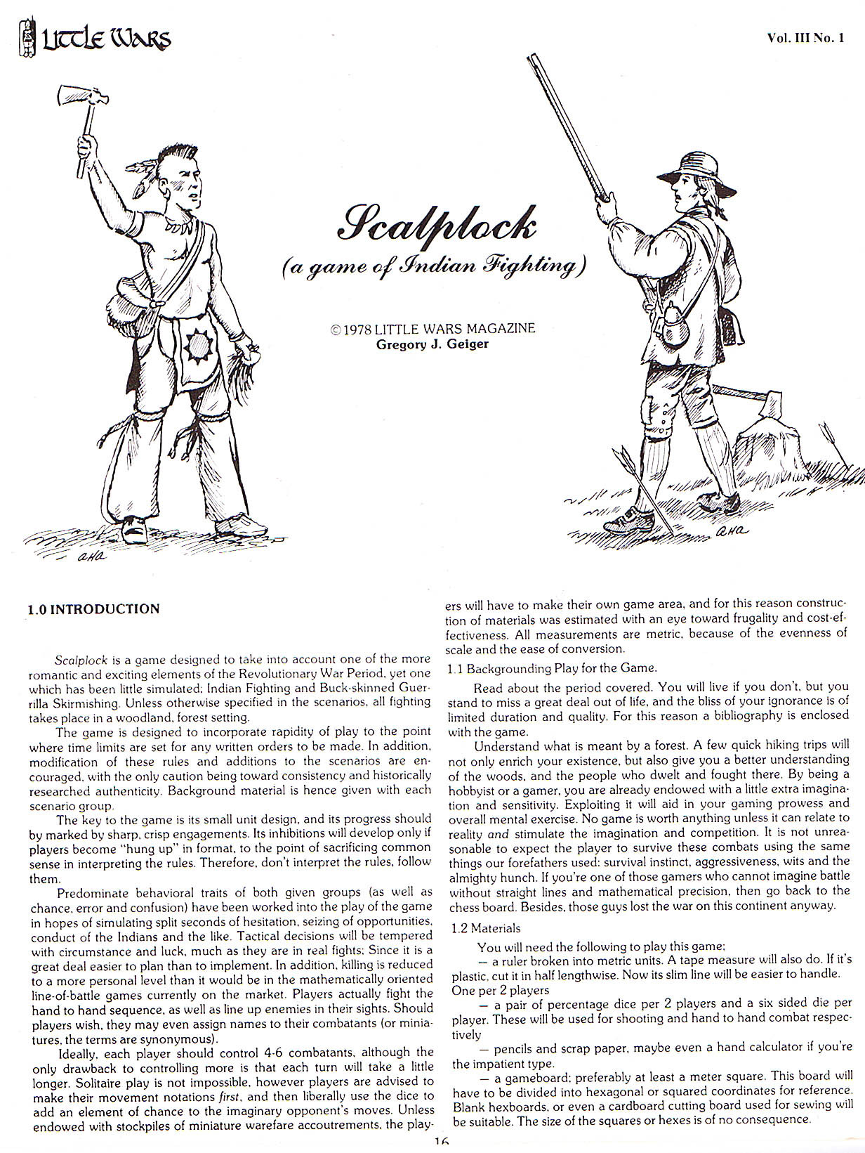 Scalplock (a game of Indian Fighting) Scalplock (a game of Indian Fighting)