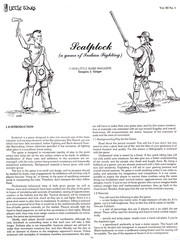 Scalplock (a game of Indian Fighting)