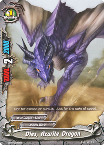 Dies, Azurite Dragon - EB01/0043 - C Dies, Azurite Dragon - EB01/0043 - C
