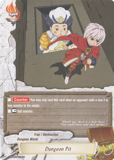 Dungeon Pit - TD04/0013 - C Dungeon Pit - TD04/0013 - C