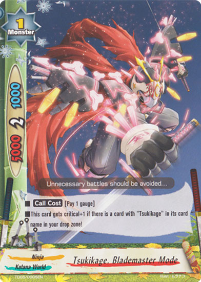 Tsukikage, Blademaster Mode - TD05/0005 - C