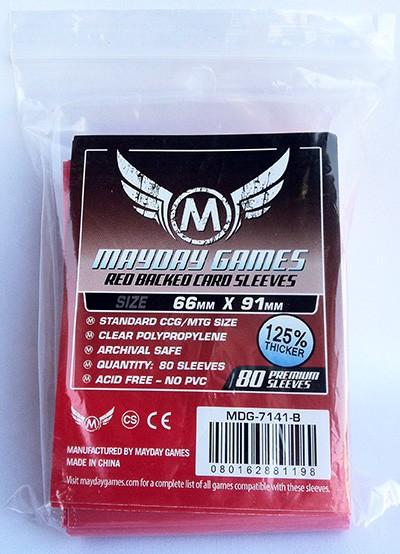 80 ct MTG Pro Card Sleeves - Red