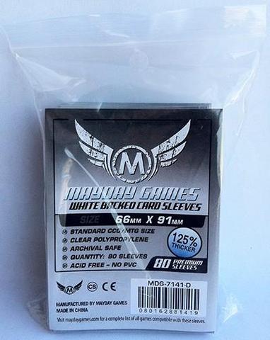 80 ct MTG Pro Card Sleeves - White