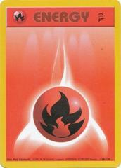 Fire Energy - 126/130 - Common - Unlimited Edition