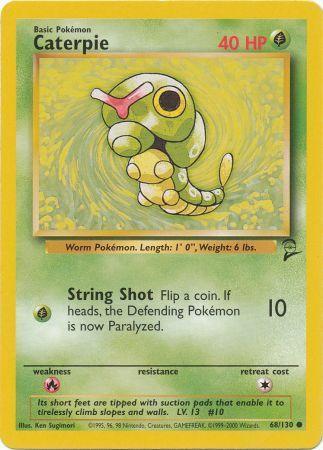 Caterpie - 68/130 - Common - Unlimited Edition