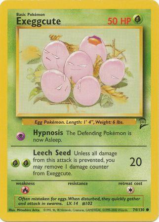 Exeggcute - 74/130 - Common - Unlimited Edition