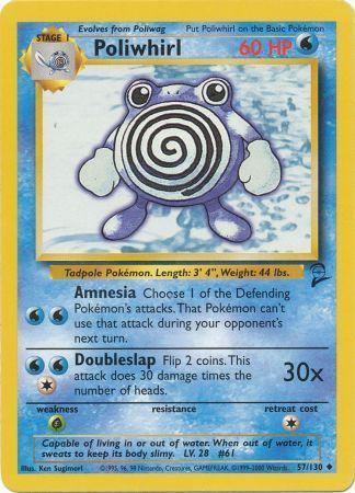 Poliwhirl - 57/130 - Uncommon - Unlimited Edition