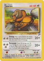 Tauros - 62/130 - Uncommon - Unlimited Edition