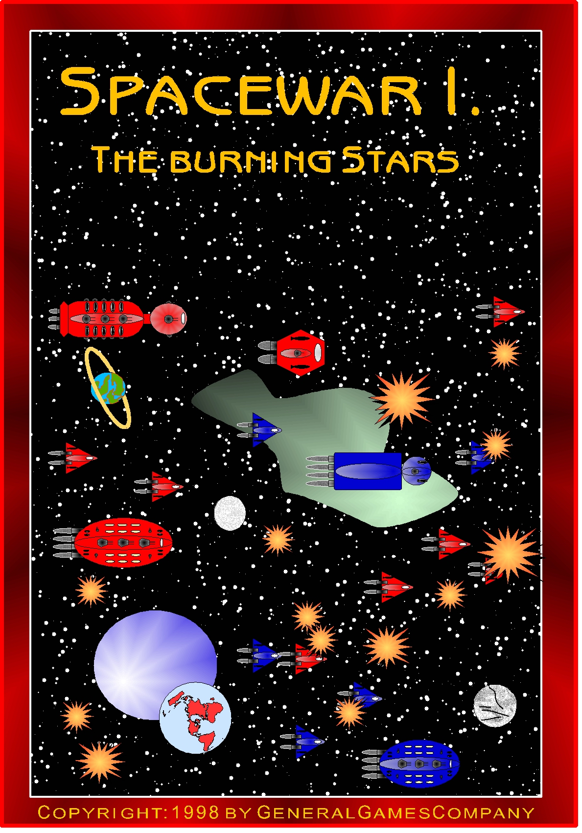 Space War I. - The Burning Stars Space War I. - The Burning Stars