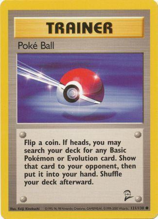 Poke ball - 121/130 - Common - Unlimited Edition