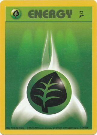 Grass Energy - 127/130 - Common - Unlimited Edition