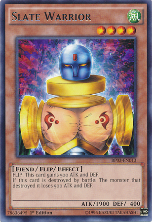 Slate Warrior - BP03-EN013 - Rare - Unlimited Edition