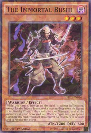 The Immortal Bushi - BP03-EN036 - Shatterfoil - Unlimited Edition