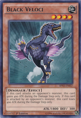 Black Veloci - BP03-EN037 - Rare - Unlimited Edition