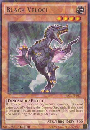 Black Veloci - BP03-EN037 - Shatterfoil - Unlimited Edition