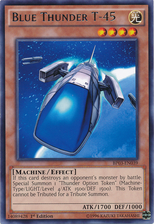 Blue Thunder T-45 - BP03-EN039 - Rare - Unlimited Edition