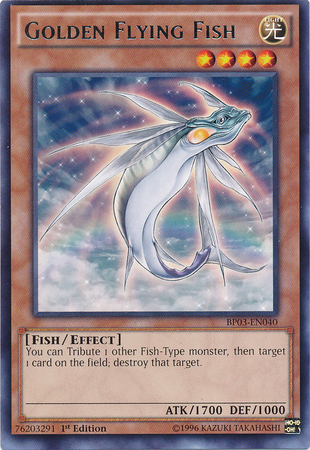 Golden Flying Fish - BP03-EN040 - Rare - Unlimited Edition