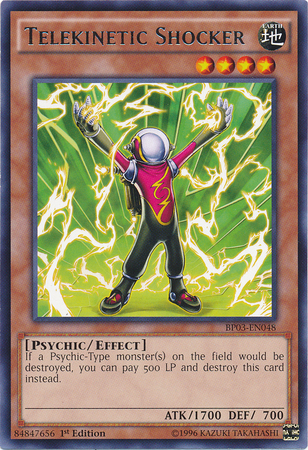 Telekinetic Shocker - BP03-EN048 - Rare - Unlimited Edition