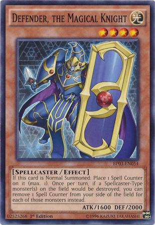 Defender, the Magical Knight - BP03-EN054 - Common - Unlimited Edition