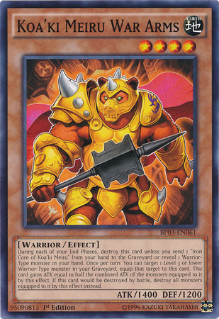 Koaki Meiru War Arms - BP03-EN061 - Common - Unlimited Edition