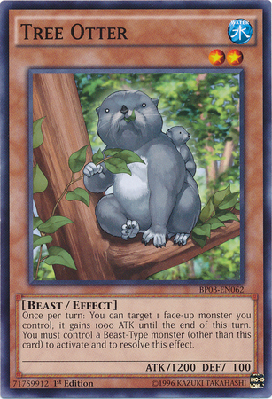 Tree Otter - BP03-EN062 - Common - Unlimited Edition
