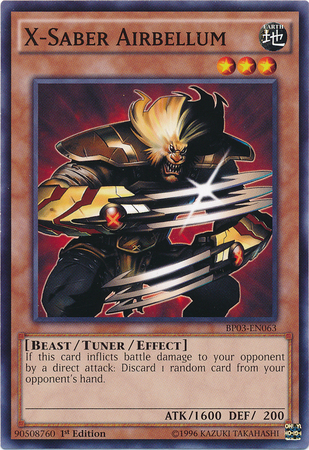 X-Saber Airbellum - BP03-EN063 - Common - Unlimited Edition