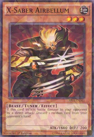 X-Saber Airbellum - BP03-EN063 - Shatterfoil - Unlimited Edition
