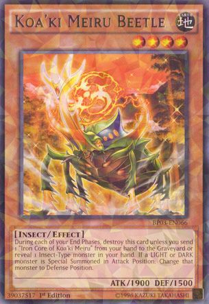 Koaki Meiru Beetle - BP03-EN066 - Shatterfoil - Unlimited Edition