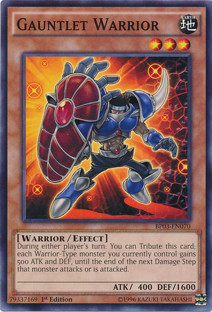 Gauntlet Warrior - BP03-EN070 - Common - Unlimited Edition