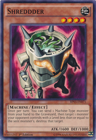 Shreddder - BP03-EN071 - Common - Unlimited Edition