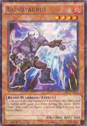 Rhinotaurus - BP03-EN076 - Shatterfoil - Unlimited Edition