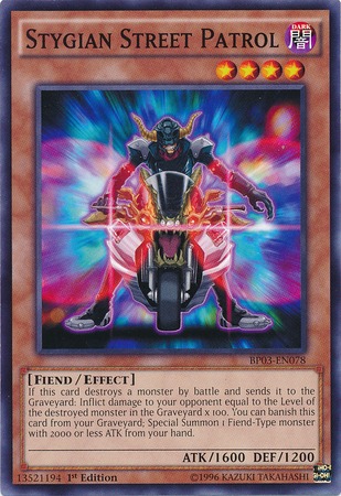 Stygian Street Patrol - BP03-EN078 - Common - Unlimited Edition
