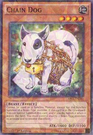 Chain Dog - BP03-EN080 - Shatterfoil - Unlimited Edition
