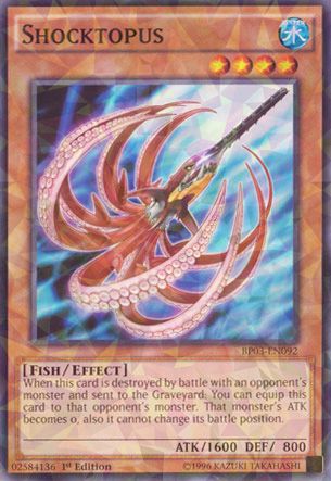 Shocktopus - BP03-EN092 - Shatterfoil - Unlimited Edition